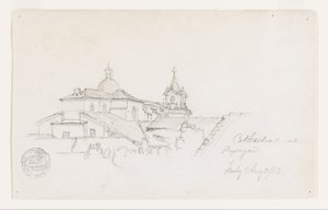 Popayan katedrális, Kolumbia alkotó: Frederic Edwin Church