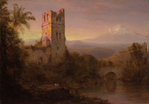 A Chimborazo vulkán alkotó: Frederic Edwin Church