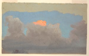 Felhőtanulmány alkotó: Frederic Edwin Church