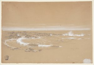 Partvonal, Grand Manan, Kanada alkotó: Frederic Edwin Church