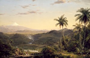 Cotopaxi alkotó: Frederic Edwin Church