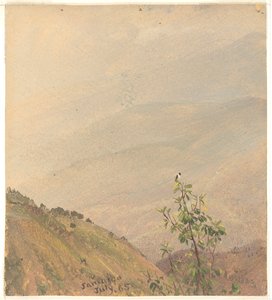 Distant Hills, Jamaica alkotó: Frederic Edwin Church