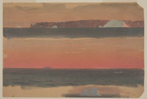 Rajz, Cape St. John, Új-Fundland, 1859. június 1. alkotó: Frederic Edwin Church