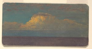 Rajz, Felhő tanulmány, 1870-80 alkotó: Frederic Edwin Church