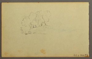 Rajz, Felhők, 1844 alkotó: Frederic Edwin Church