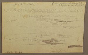 Rajz, Hudson-völgy, 1863 alkotó: Frederic Edwin Church