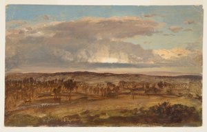 Rajz, Hudson-völgy, 1867. április alkotó: Frederic Edwin Church