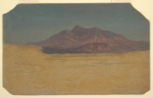 Rajz, Hegyi táj, 1868 alkotó: Frederic Edwin Church