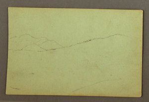 Rajz, Hegycsúcsok, valószínűleg 1856 alkotó: Frederic Edwin Church
