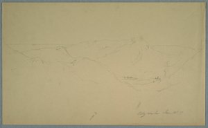 Rajz, Petty kikötő, 1859. június 24. alkotó: Frederic Edwin Church
