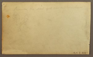 Rajz, Limona folyó egy falu közelében, Ecuador vagy Kolumbia; hátoldal: Levelek, 1857 alkotó: Frederic Edwin Church