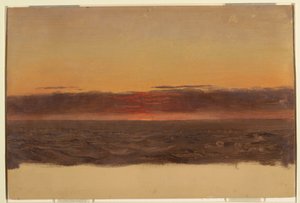 Rajz, Tengeri táj, 1859 alkotó: Frederic Edwin Church