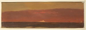 Rajz, Tengeri táj jégheggyel, 1859 alkotó: Frederic Edwin Church
