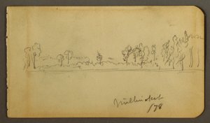 Rajz, Erdős part, 1878 alkotó: Frederic Edwin Church