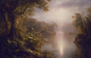 El Rio de Luz (A fény folyója) alkotó: Frederic Edwin Church