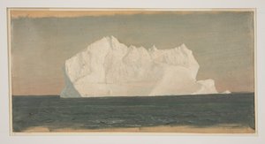 Lebegő jéghegy alkotó: Frederic Edwin Church