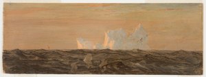 Jéghegyek alkotó: Frederic Edwin Church
