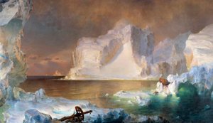 Jéghegyek alkotó: Frederic Edwin Church