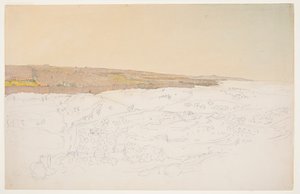 Jeruzsálem, általános nézet alkotó: Frederic Edwin Church