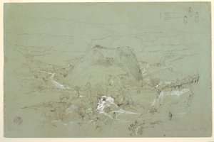 Tájkép Guaranda közelében, Ecuador alkotó: Frederic Edwin Church