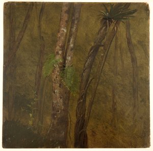 Táj Jamaicában alkotó: Frederic Edwin Church