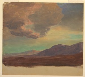 Táj, Palesztina vagy Szíria közelében alkotó: Frederic Edwin Church