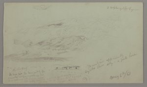 Tájak Baalbek közelében, Libanon alkotó: Frederic Edwin Church