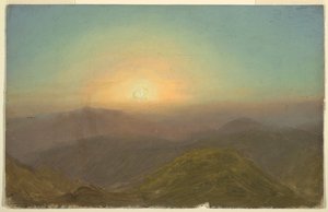 Reggeli táj alkotó: Frederic Edwin Church