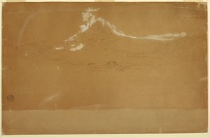 A Chimborazo -hegy, Guanojo és Guaranda közelében, Ecuador alkotó: Frederic Edwin Church
