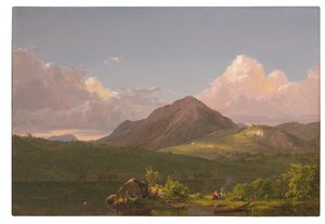 Mount Newport a Mount Desert-szigeten, 1851-53 körül alkotó: Frederic Edwin Church