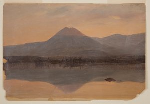 Mt. Katahdin a Katahdin-tóból alkotó: Frederic Edwin Church
