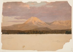 Mt. Katahdin a Katahdin-tóból alkotó: Frederic Edwin Church