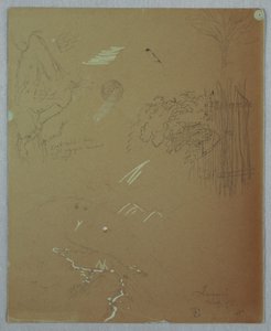 Nature Studies, Blue Mountains, Jamaica alkotó: Frederic Edwin Church