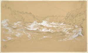 Niagara folyó szurdoka alkotó: Frederic Edwin Church