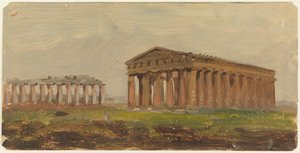 Paestum, Neptunusz temploma alkotó: Frederic Edwin Church