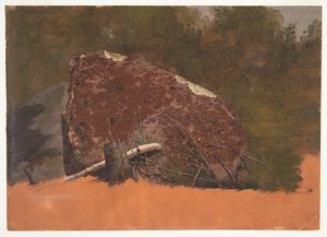 Esetleg Mt. Desert, Sziget, szikla alkotó: Frederic Edwin Church