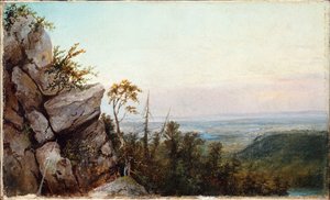 Sziklák és táj alkotó: Frederic Edwin Church