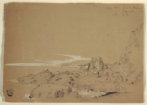 Rocky Coast, Grand Manan, Kanada alkotó: Frederic Edwin Church