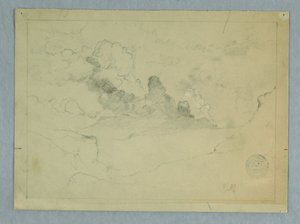 Branch Volcano Erupting, Ecuador alkotó: Frederic Edwin Church