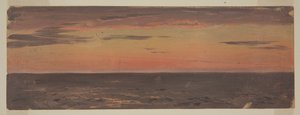 Tengeri tájkép alkotó: Frederic Edwin Church