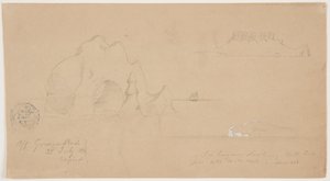 Vázlatok a jéghegyekről, Off Greenspond, Newfoundland alkotó: Frederic Edwin Church