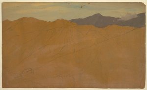 Dél-amerikai hegyek alkotó: Frederic Edwin Church