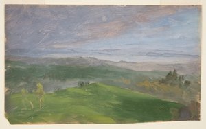Summer View, Hudson Valley, New York alkotó: Frederic Edwin Church