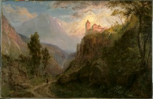 San Pedro Havas Szűzanya kolostor, 1879. alkotó: Frederic Edwin Church