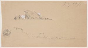 Két jéghegy alkotó: Frederic Edwin Church