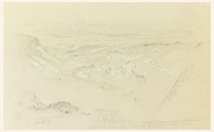 El Arabah völgye alkotó: Frederic Edwin Church