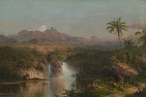 Kilátás a Cotopaxira alkotó: Frederic Edwin Church