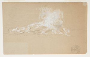 Hullámok törnek a sziklák ellen alkotó: Frederic Edwin Church