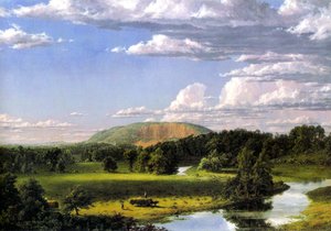 West Rock, New Haven alkotó: Frederic Edwin Church