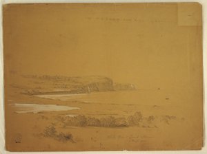 Whale Cove, Grand Manan-sziget, Kanada alkotó: Frederic Edwin Church